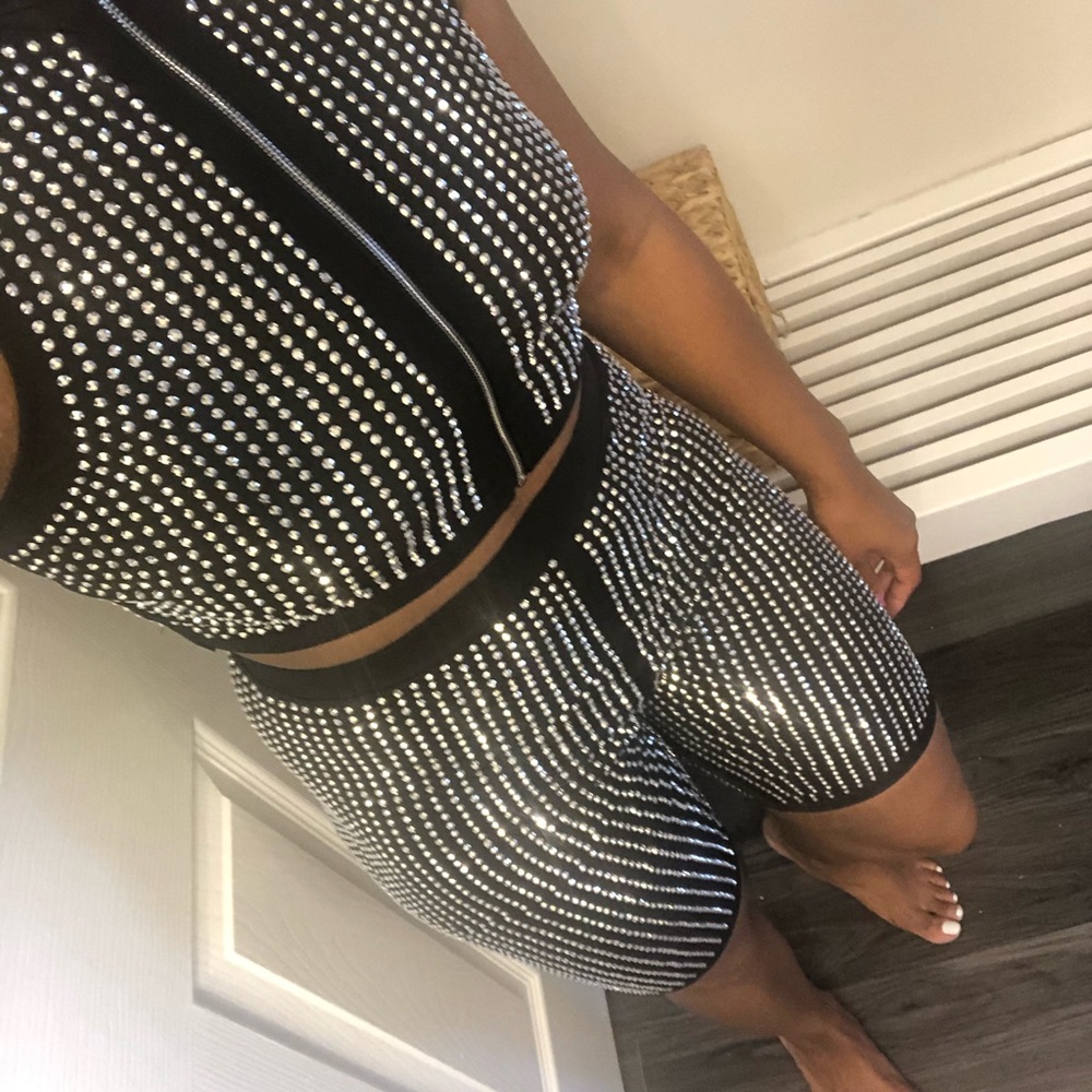 COPY - Rhinestone two piece set